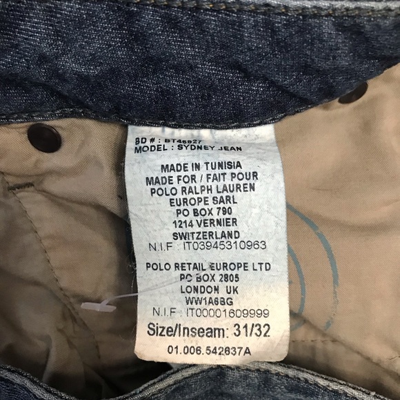 Ralph Lauren Polo Jeans Low Rise Flare Jeans - Picture 10 of 16